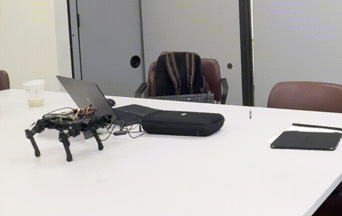 How Neptr moving across a table